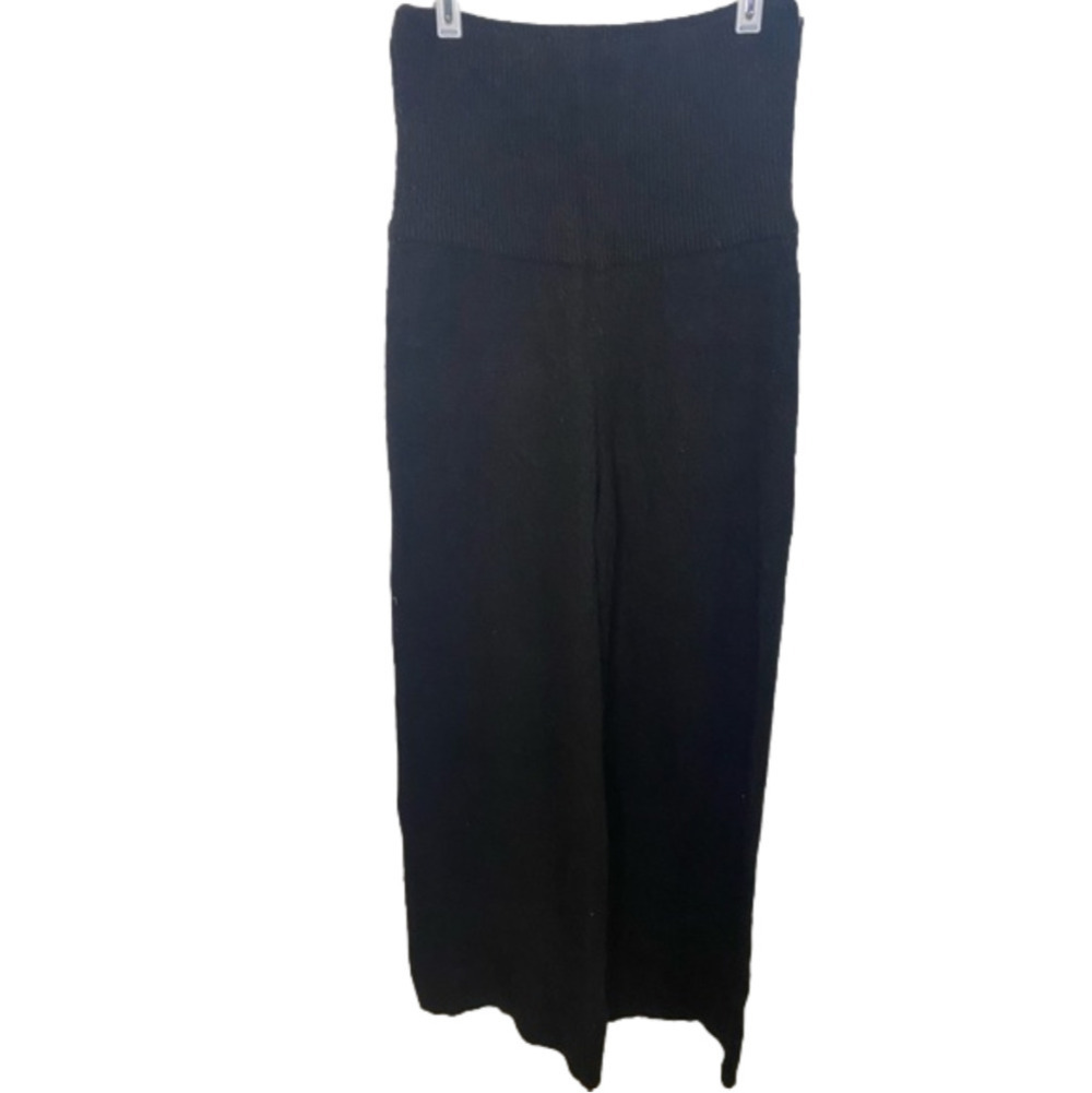 Gabrielle Union NY&CO Black sweater flare pants